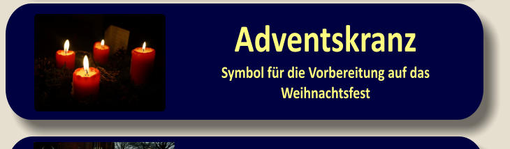 Adventskranz Symbol für die Vorbereitung auf das Weihnachtsfest
