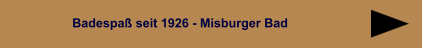 Badespaß seit 1926 - Misburger Bad